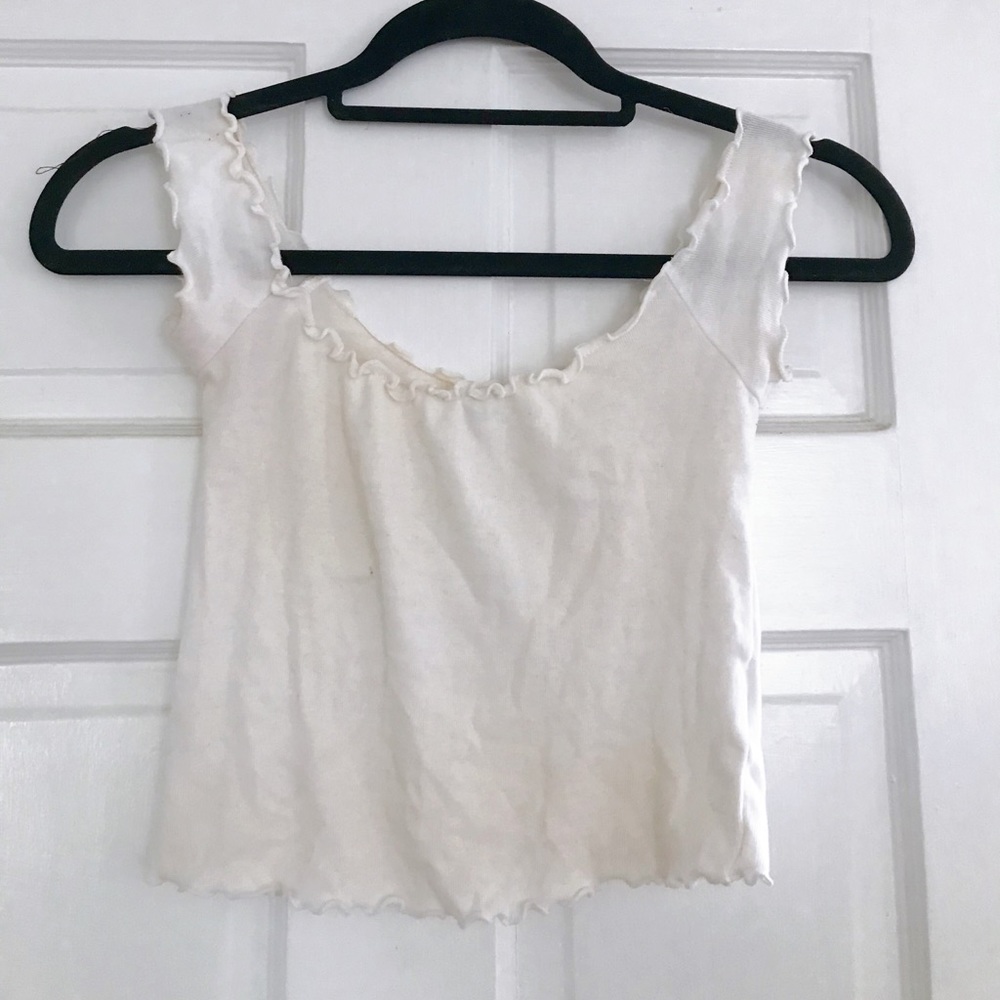 Ruffle Off the Shoulder Top